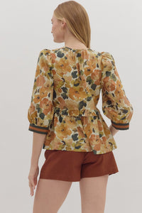 Golden Hour Top - Caramel