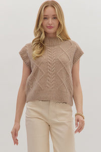 Warm Embrace Sweater Top - Oatmeal