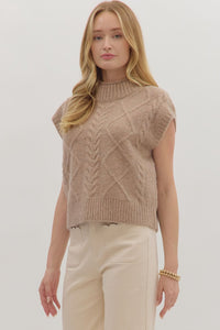 Warm Embrace Sweater Top - Oatmeal
