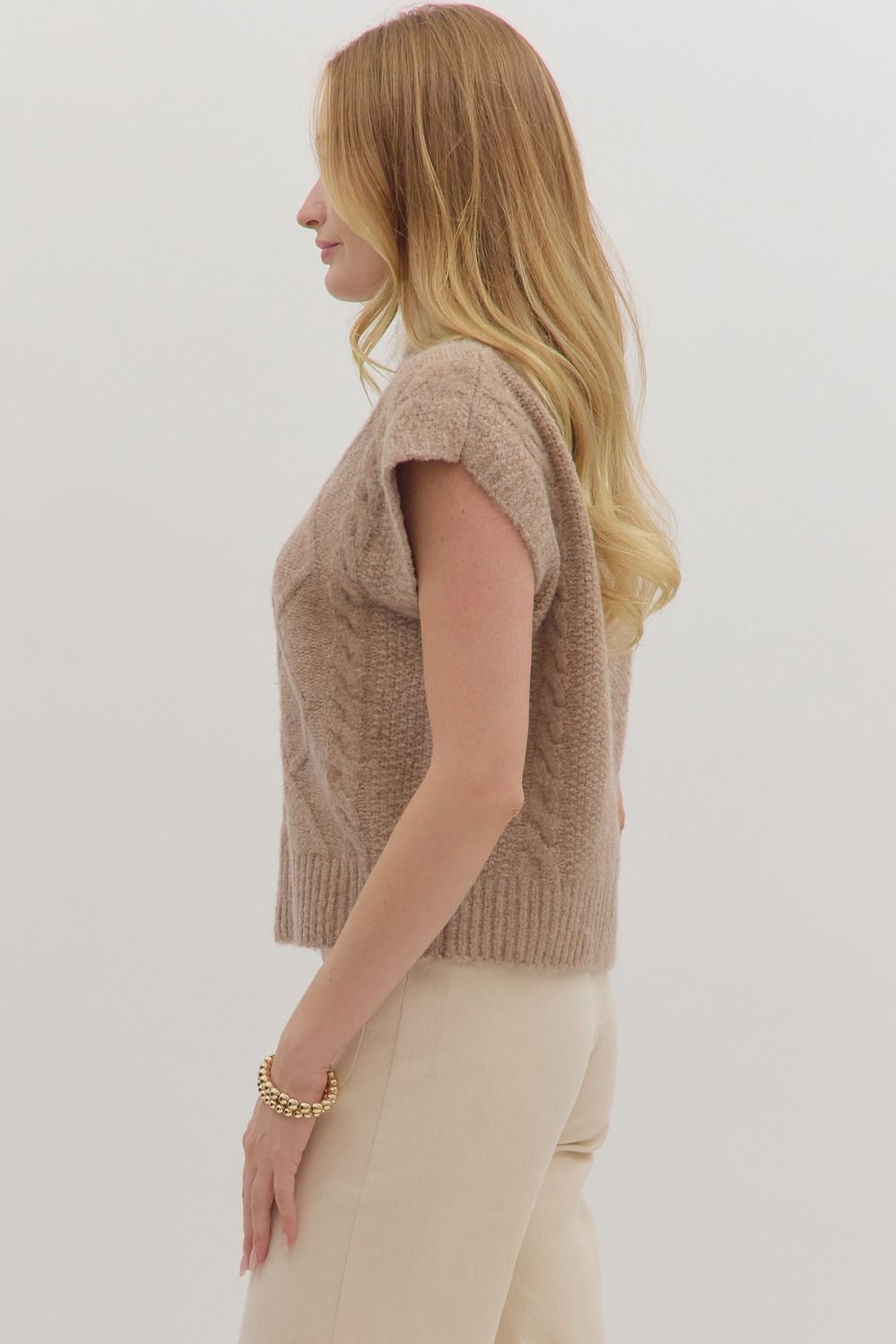 Warm Embrace Sweater Top - Oatmeal