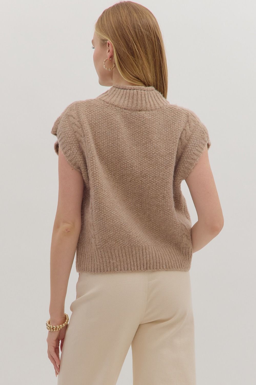 Warm Embrace Sweater Top - Oatmeal