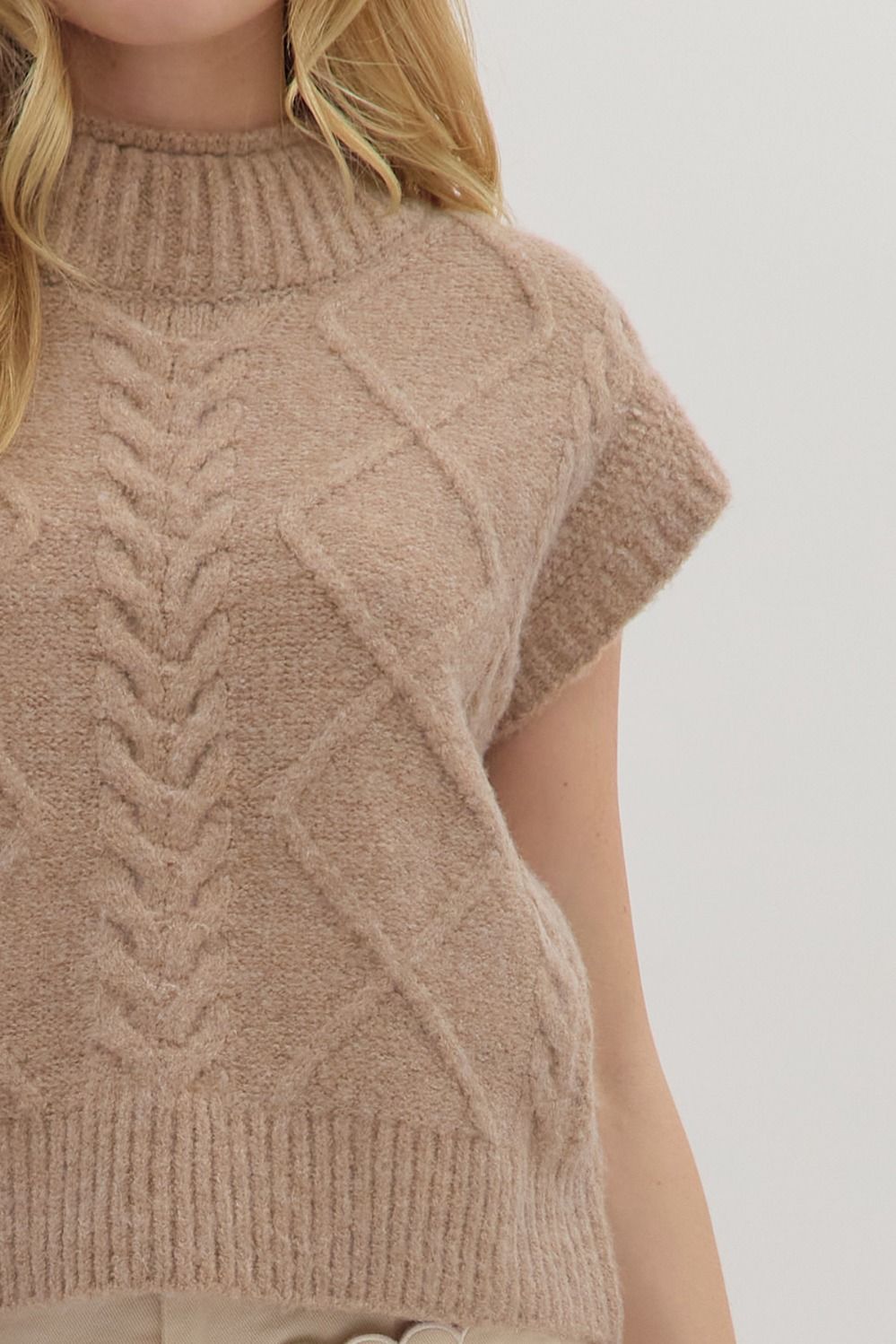 Warm Embrace Sweater Top - Oatmeal