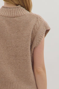 Warm Embrace Sweater Top - Oatmeal