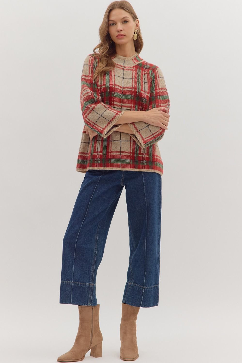 Carriage Ride Sweater - Taupe