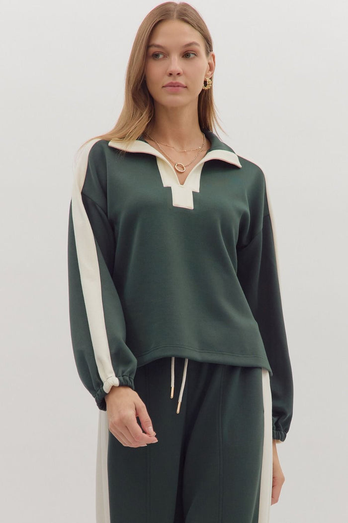 When Luck Strikes Top - Green