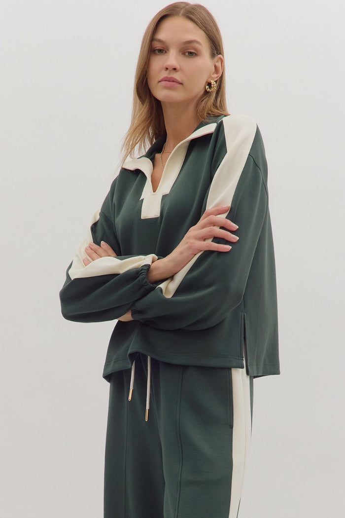 When Luck Strikes Top - Green