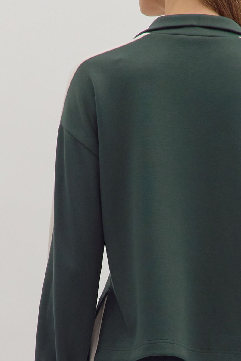 When Luck Strikes Top - Green