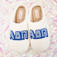 Chenille Sorority Slippers - ADPi