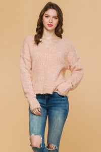 Wildest Dreams Sweater - Blush
