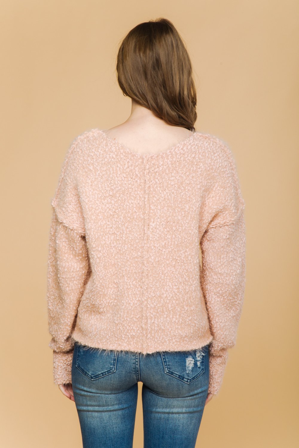 Wildest Dreams Sweater - Blush