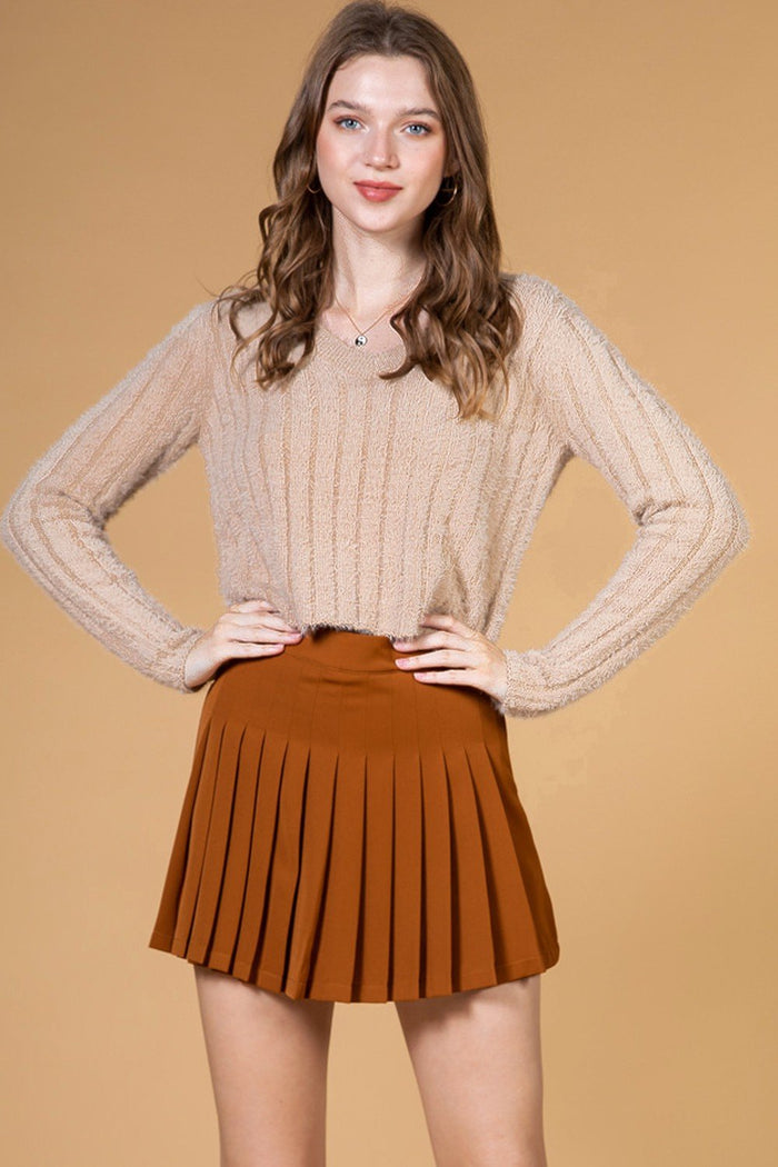 Along For the Ride Sweater - Taupe