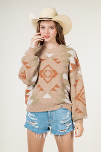 Jemez Springs Sweater - Taupe