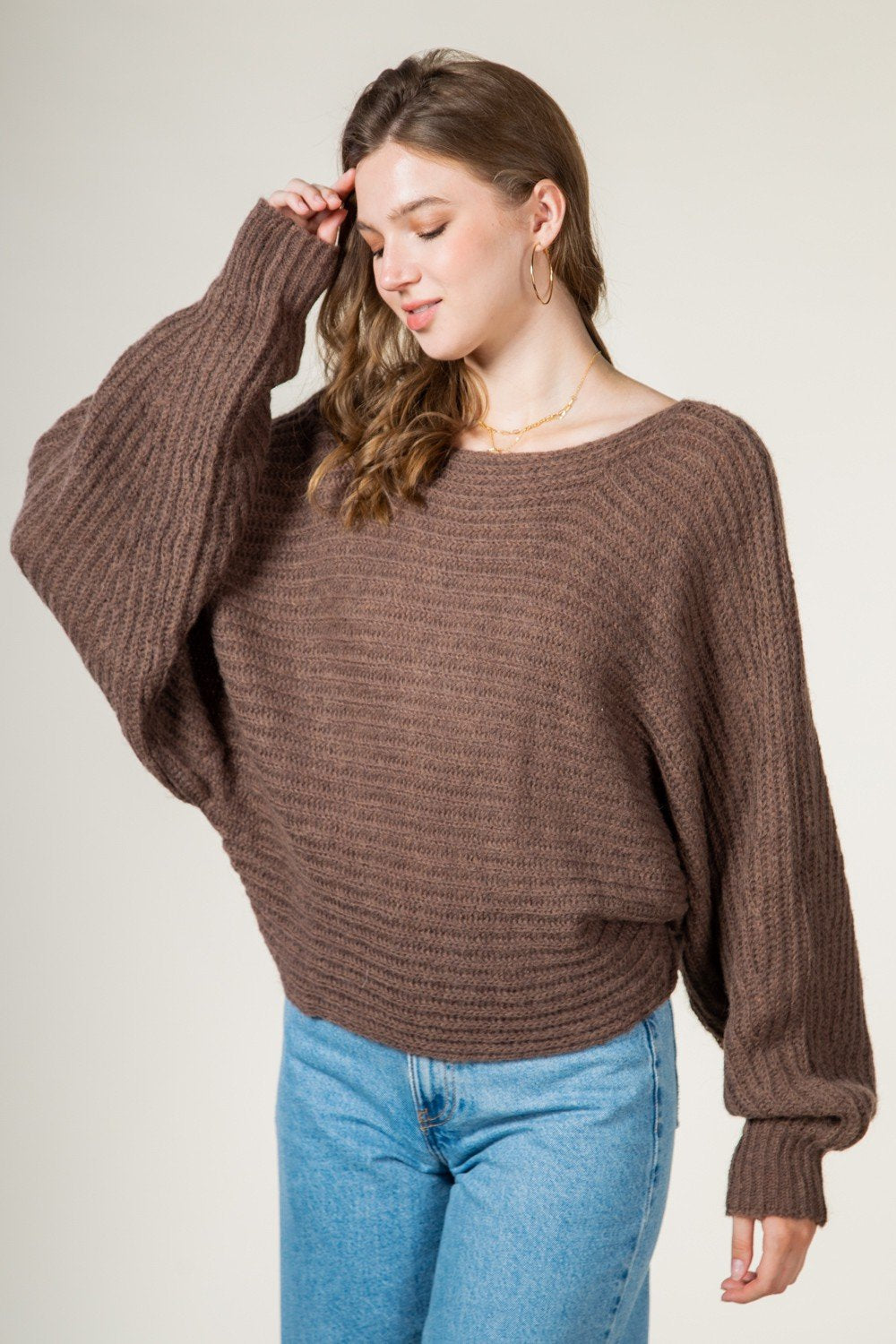 Forget About Tomorrow Sweater - Cocoa