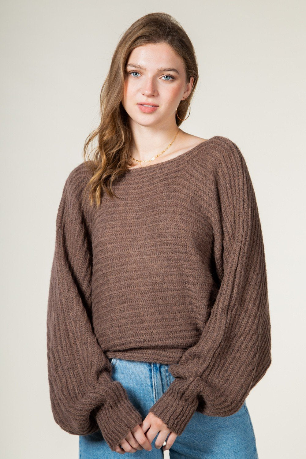 Forget About Tomorrow Sweater - Cocoa