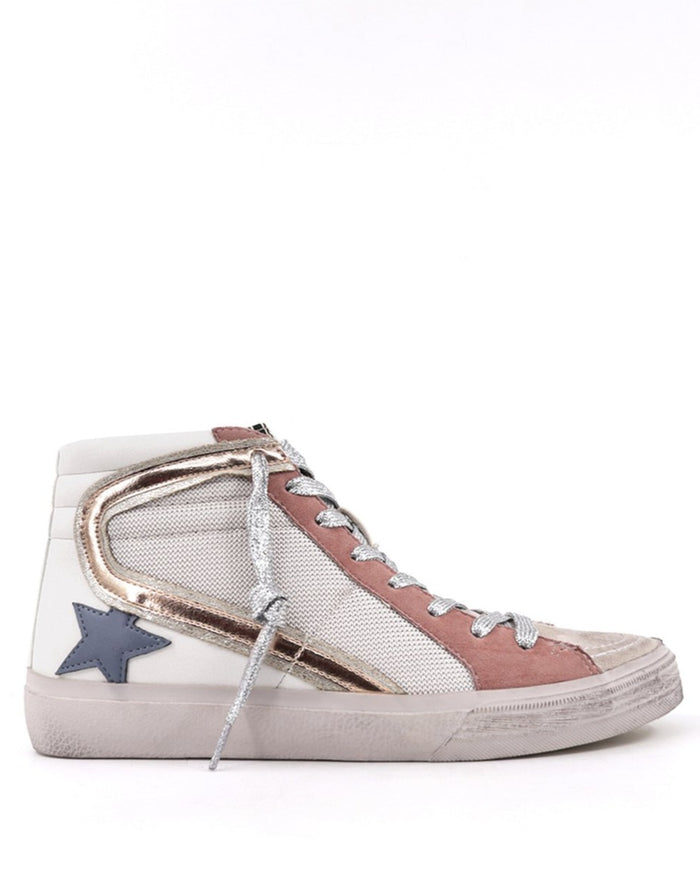Mauve Goose High Tops ((LAST TWO - Size 6 & 6 1/2))