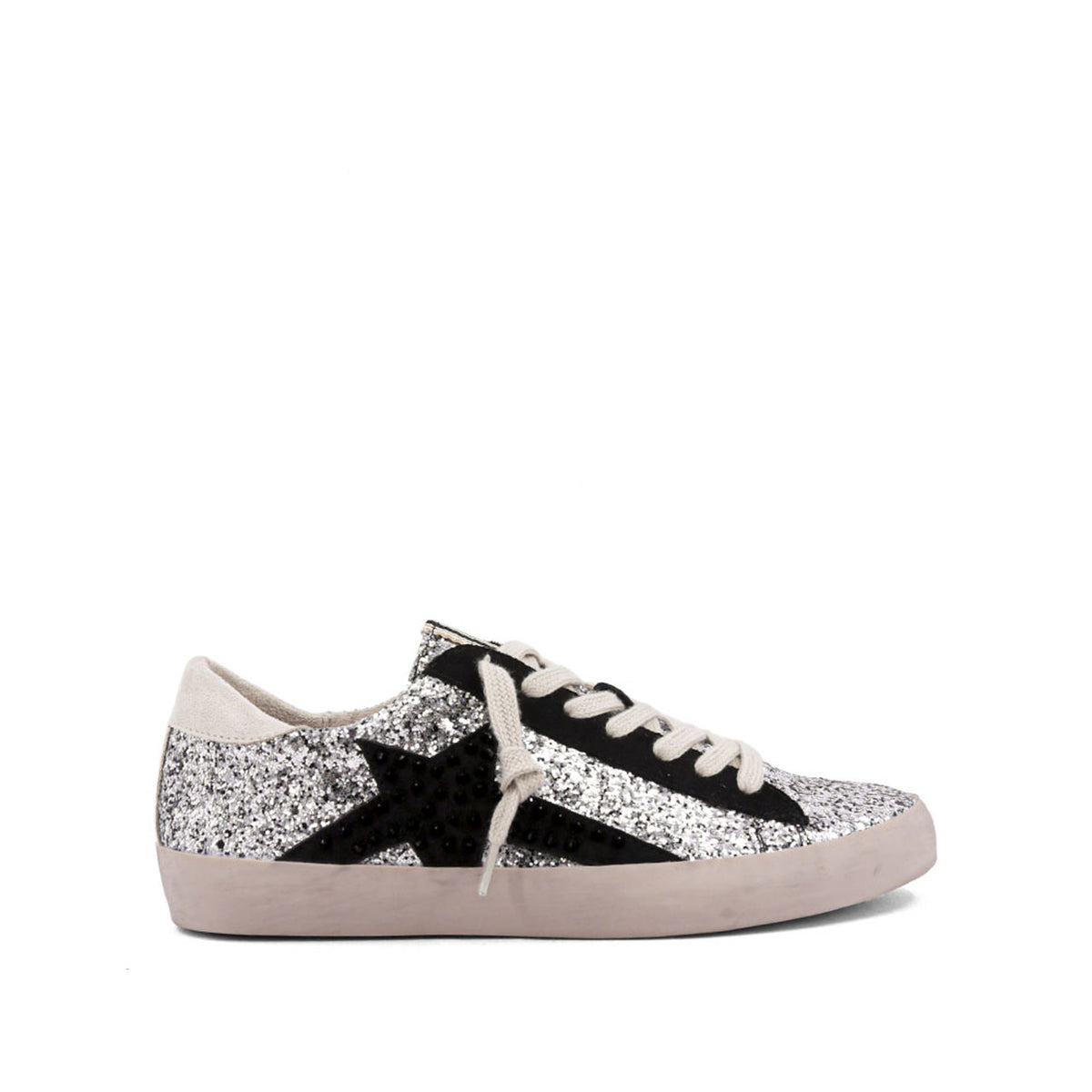 Glitter + Spikes Goose Sneakers