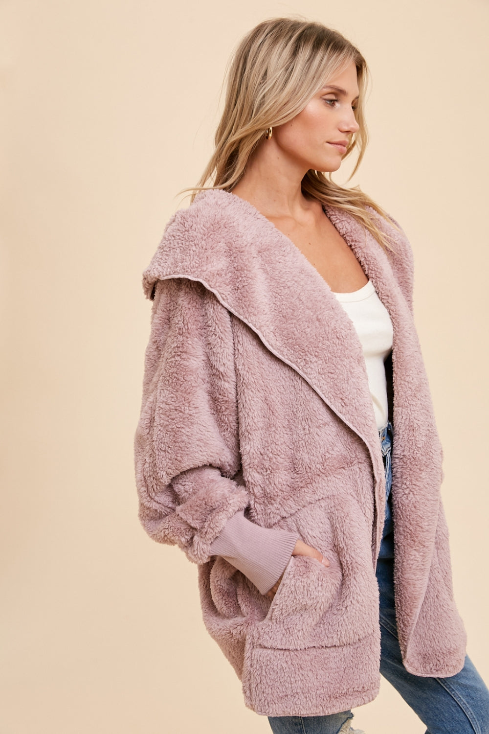 Plush Times Jacket - Lilac