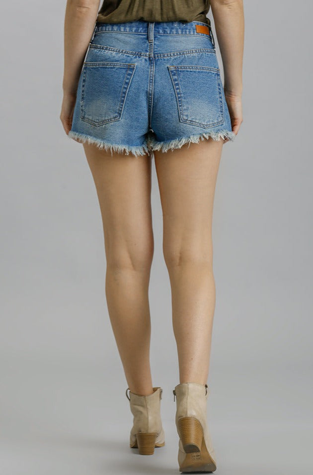Meet You There Shorts - Denim