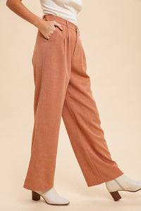 Back In Business Pants - Teracotta