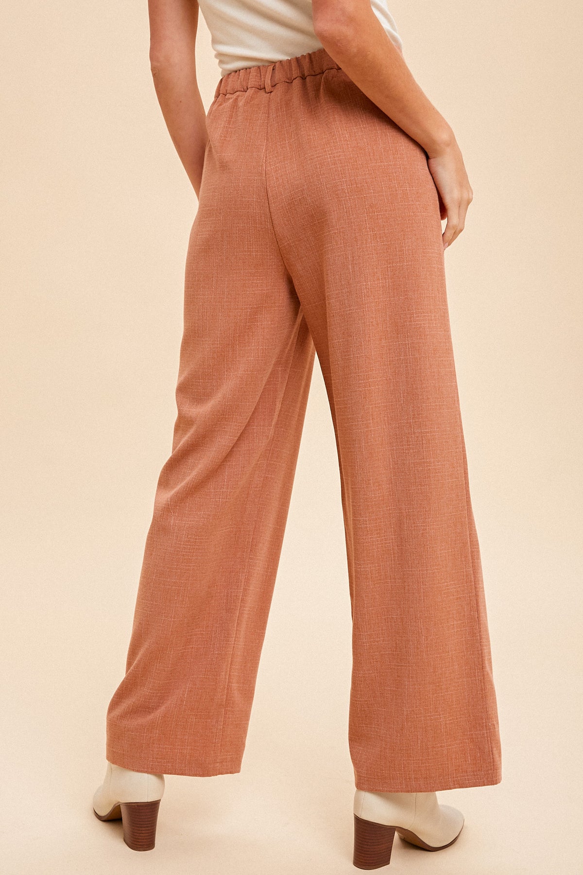 Back In Business Pants - Teracotta