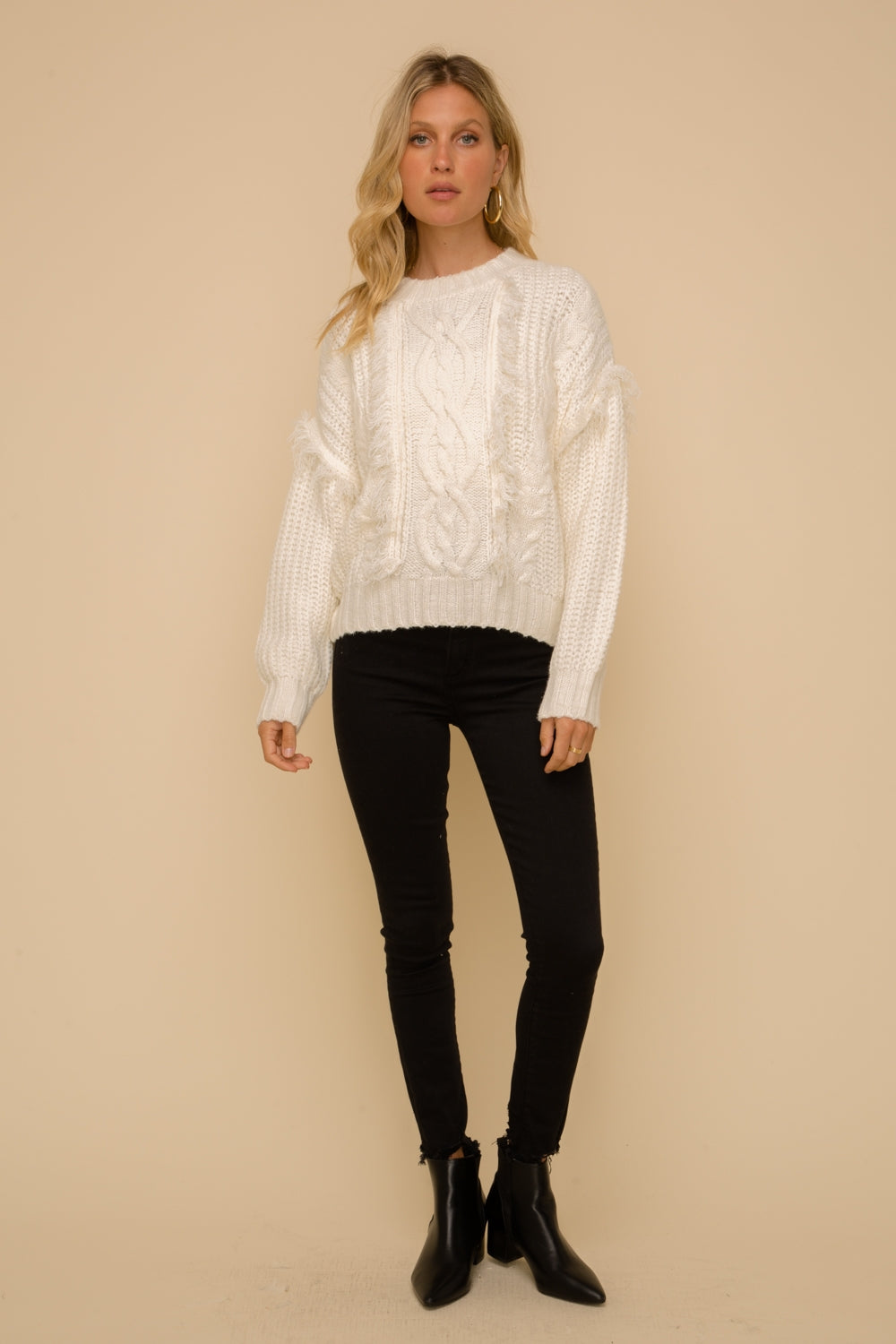 Fringe Benefits Sweater