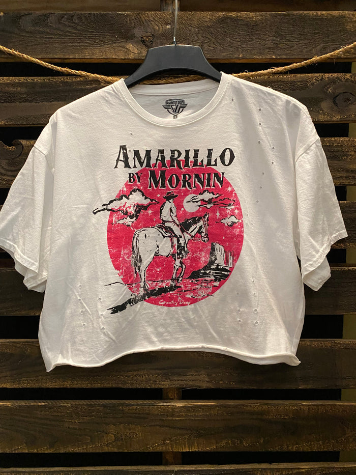 Amarillo By Morning - White