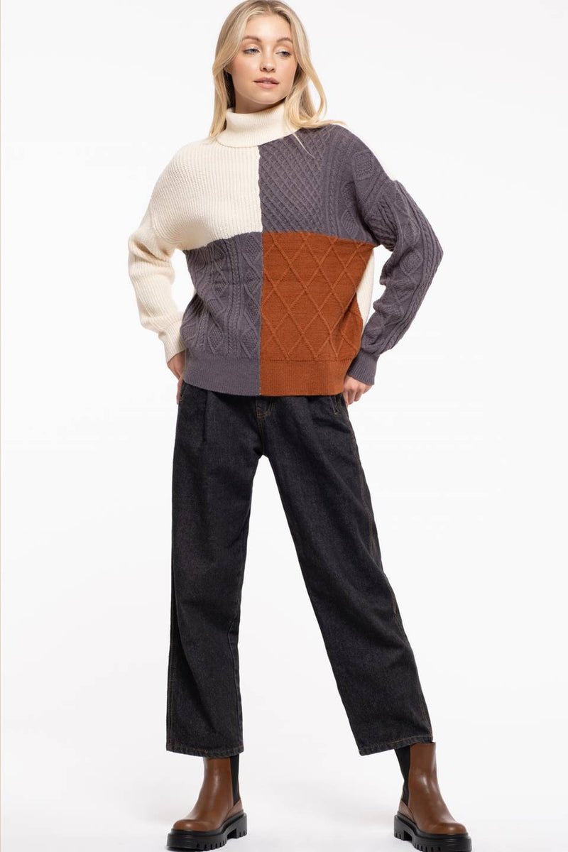 Latest Scoop Sweater - Grey