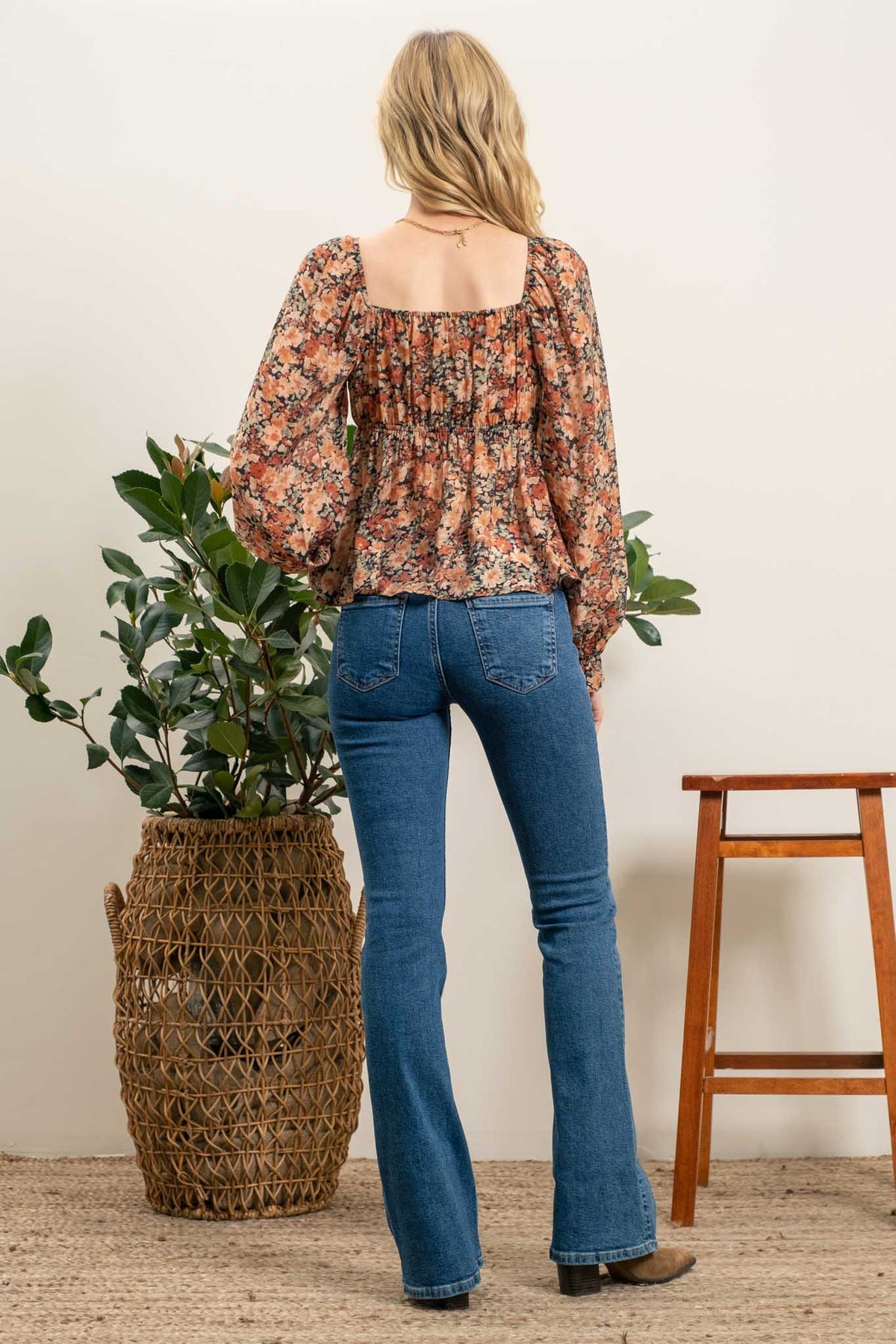 Cutest In The Orchard Top - Brown