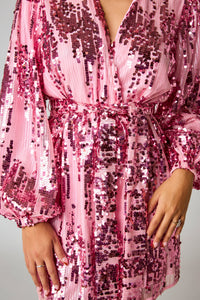 Radiant Shine Dress - Pink