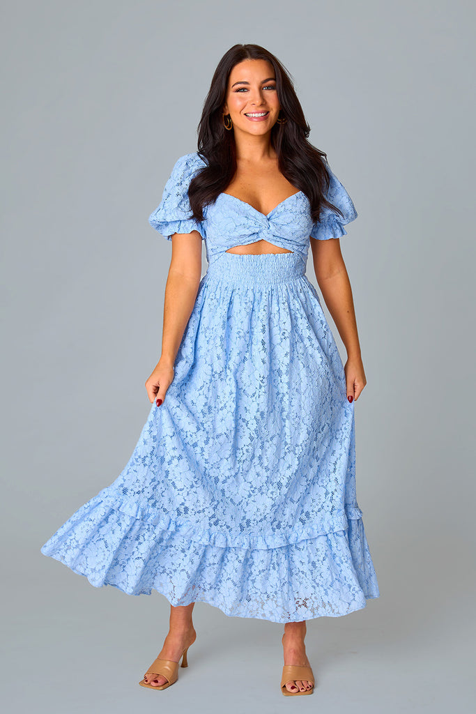 Princess For A Day Dress - Blue