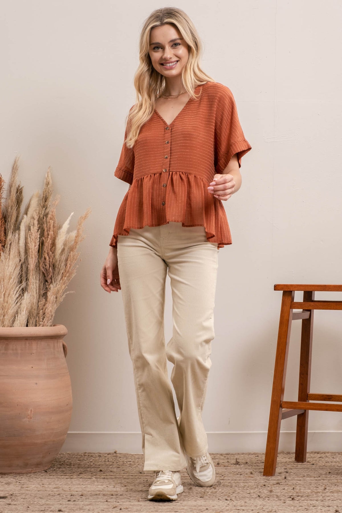 Spice Of Life Top - Copper