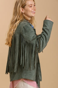 Dust In The Wind Jacket - Olive