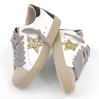 Toddlers White Goose Sneakers ((LOW STOCK - Size 9, 11, & 12))
