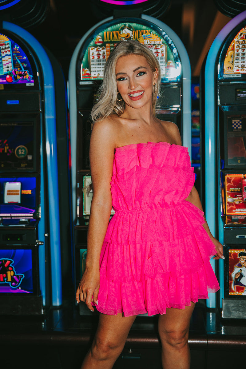 Beauty Queen Dress - Pink