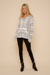 Stayin Alive Striped Sweater
