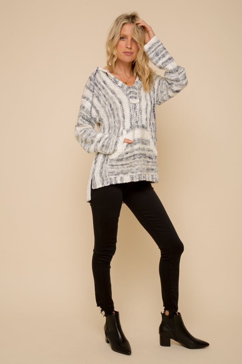 Stayin Alive Striped Sweater