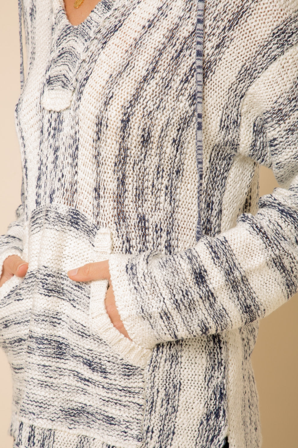 Stayin Alive Striped Sweater