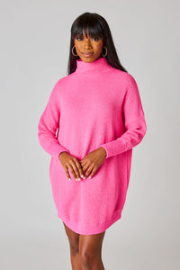 pink rose clothing sweater dress Izzie, Sweatshirt Party Dress, Light Pink ReLoved by Frank & Eileen