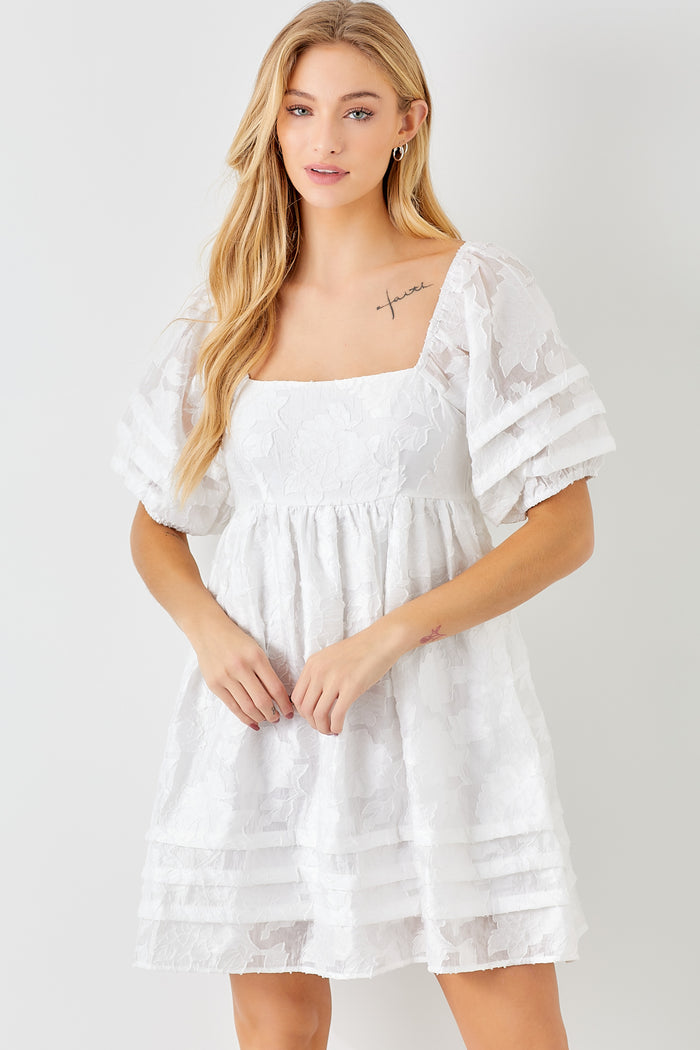 Enchanted World Dress - White
