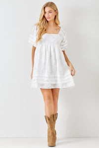Enchanted World Dress - White