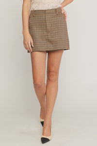 Working Girl Skort - Camel