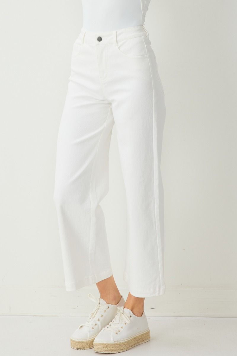 On The Rise Pants - White