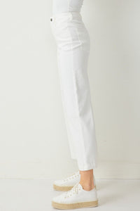 On The Rise Pants - White