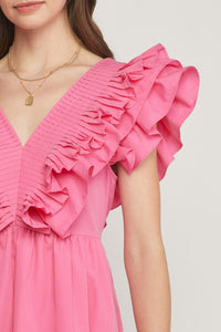 Spread Your Wings Dress - Pink