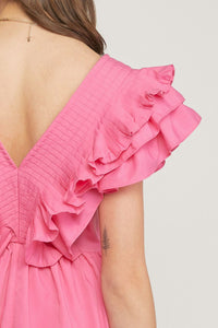 Spread Your Wings Dress - Pink