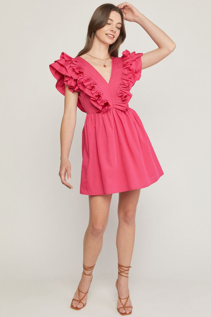Spread Your Wings Dress - Red