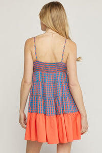 Basket Of Bliss Dress - Orange