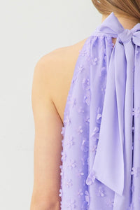 Petal Pusher Dress - Lavender