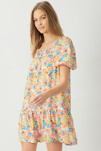 Field Of Color Dress - Gold