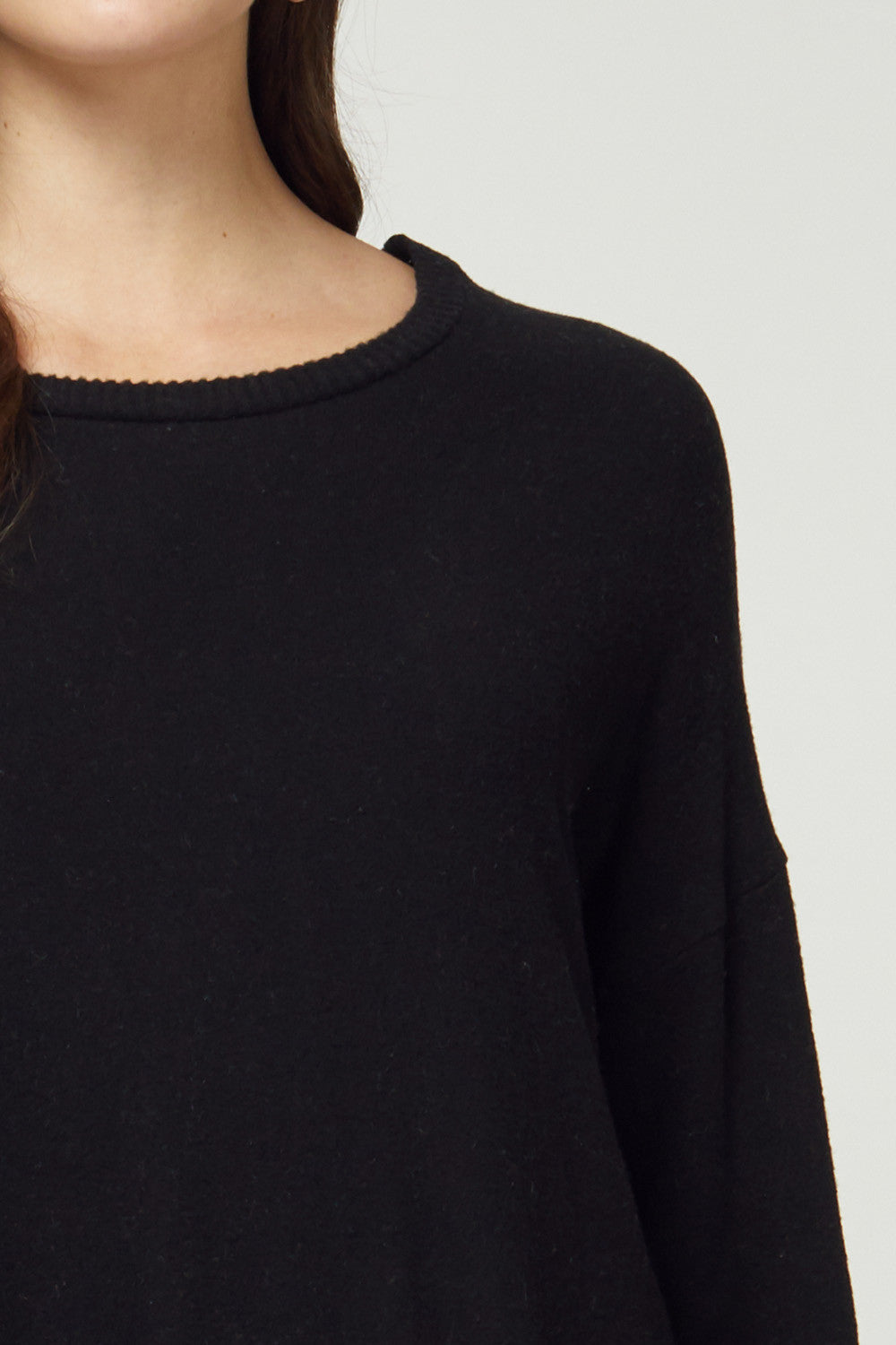 Keep It Cozy Top - Black